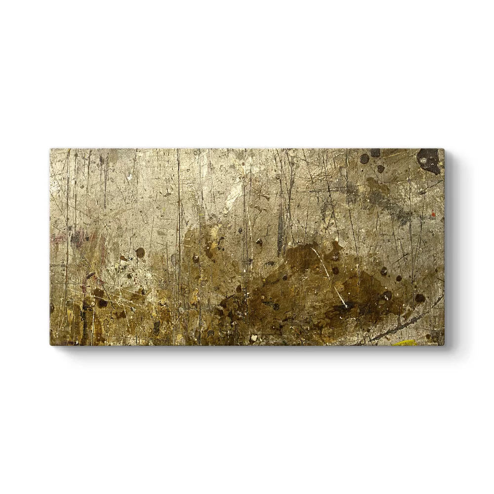 Wood Text Panorama Tablo - Model 5